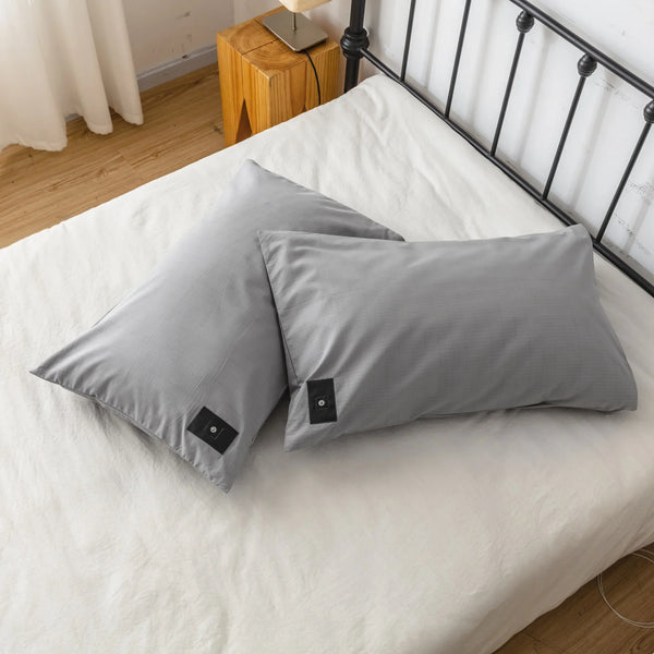 Conductive Earthing Grounding Pillow case for Good Sleep Include a 4.5M Grounding Cord