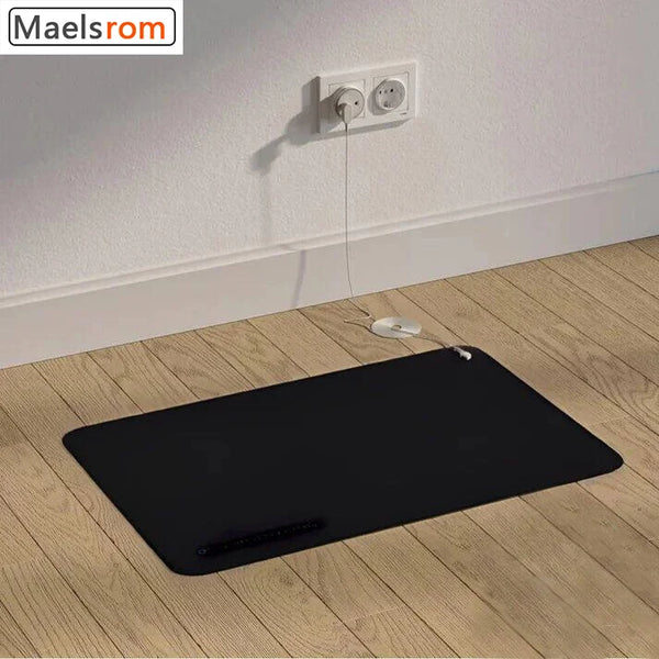 Grounding Mat Earthing Foot Mat EMF Recovery Grounded Cord To Improve Inflammation Reconnect to The Earth 40x60cm For Home  ﻿